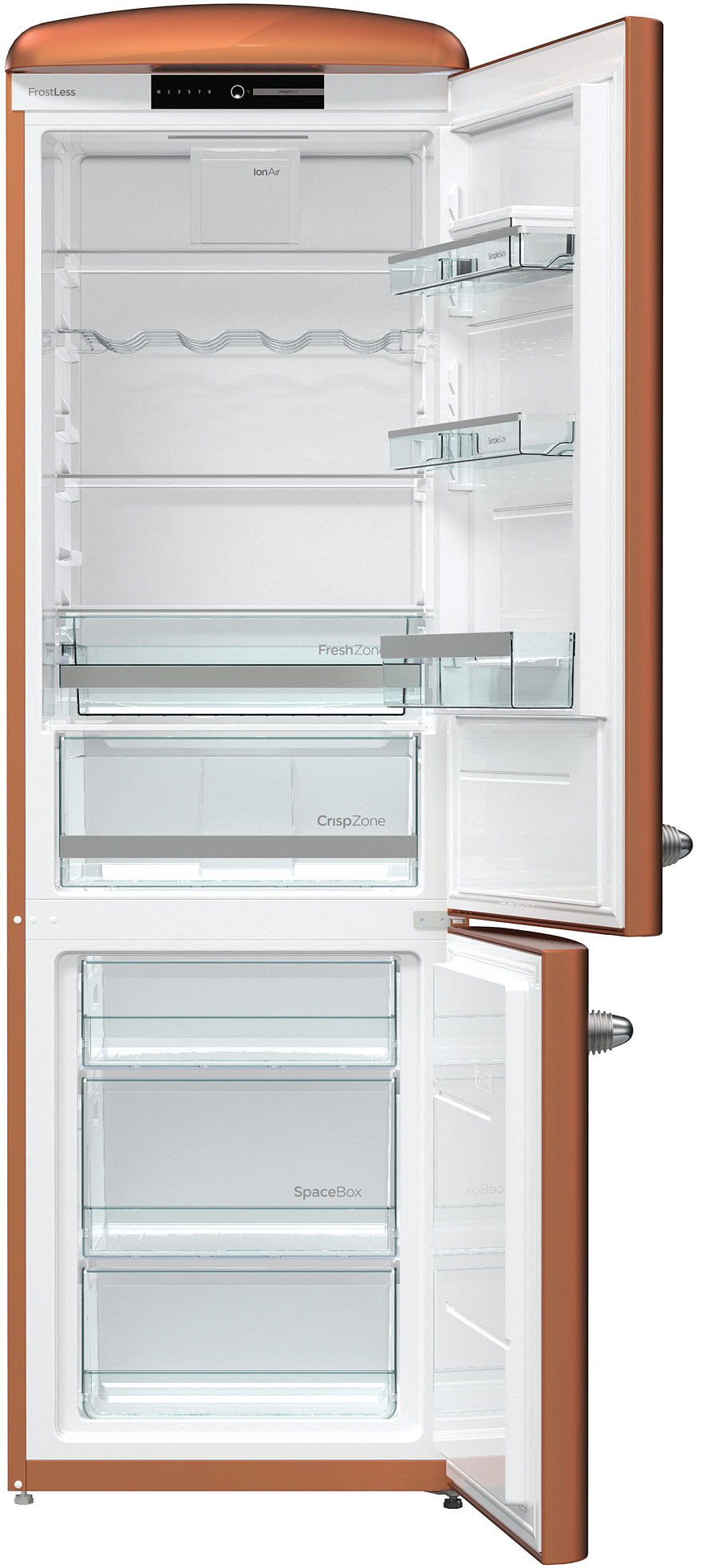 Отдельностоящий двухкамерный холодильник Gorenje ORK192CR preview 4