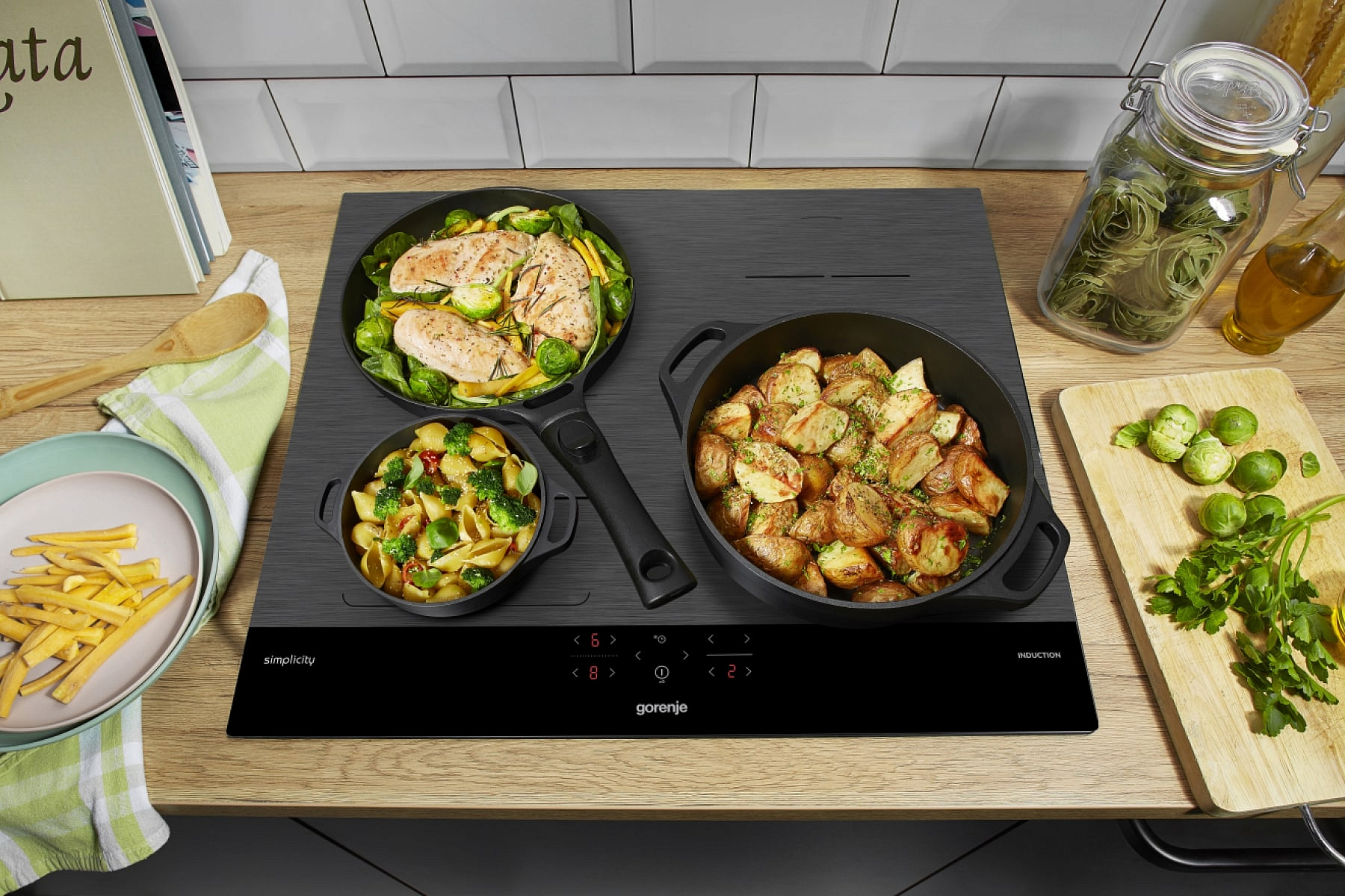 Независимая индукционная варочная панель Gorenje GI6421SYB preview 15