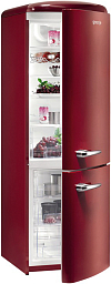 Отдельностоящий двухкамерный холодильник Gorenje RKV 60359 OR