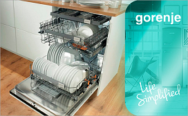 Рейтинг посудомоечных машин 45 см Gorenje в 2026 году