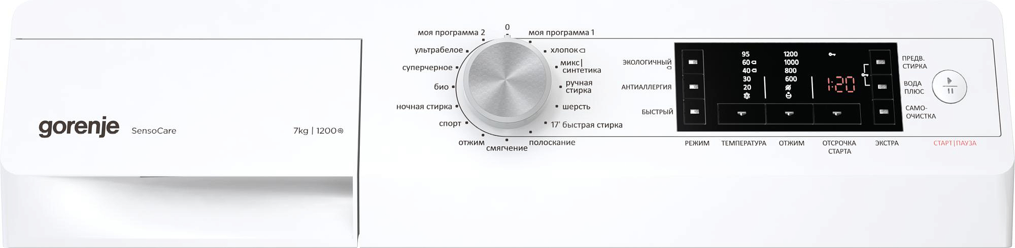 Стиральная машина Gorenje W 75FZ23/S preview 2