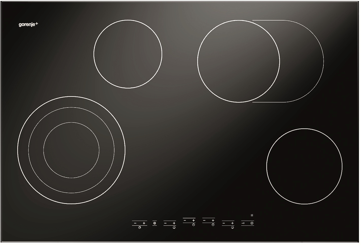 Независимая электрическая варочная панель Gorenje Plus GHT74B preview 1