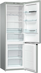 Отдельностоящий двухкамерный холодильник Gorenje NRK6191GHX4