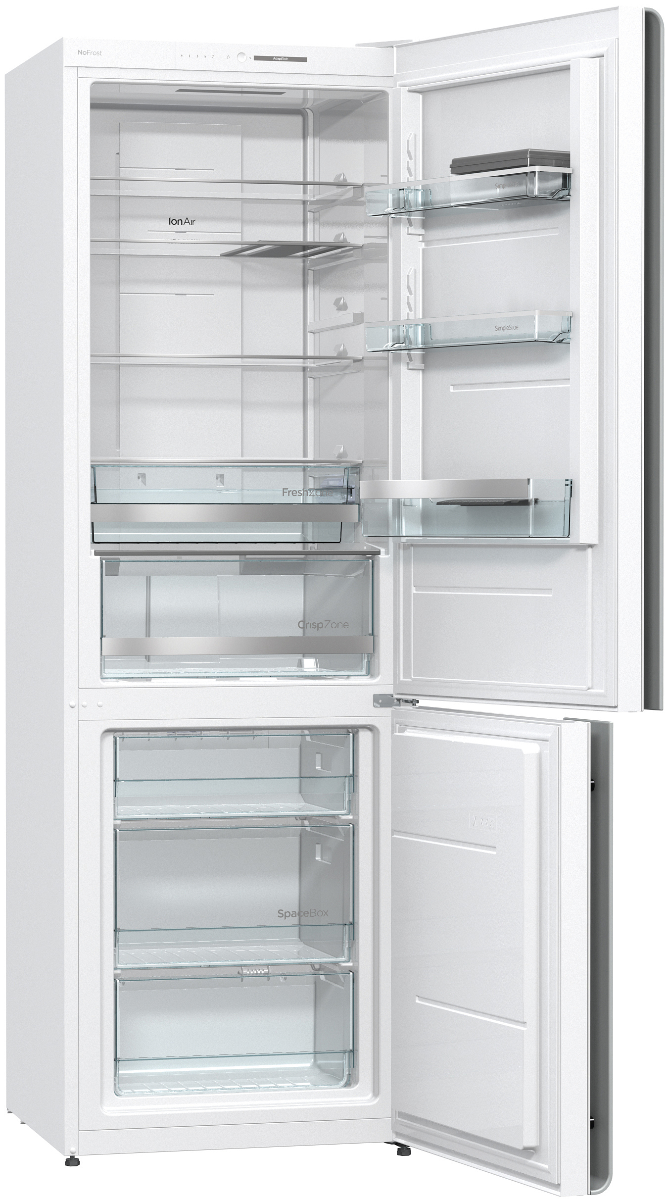 Отдельностоящий двухкамерный холодильник Gorenje NRK 612 ORA W preview 3