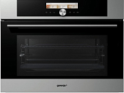 Компактная духовка с функцией микроволновой печи Gorenje Plus GCM812X