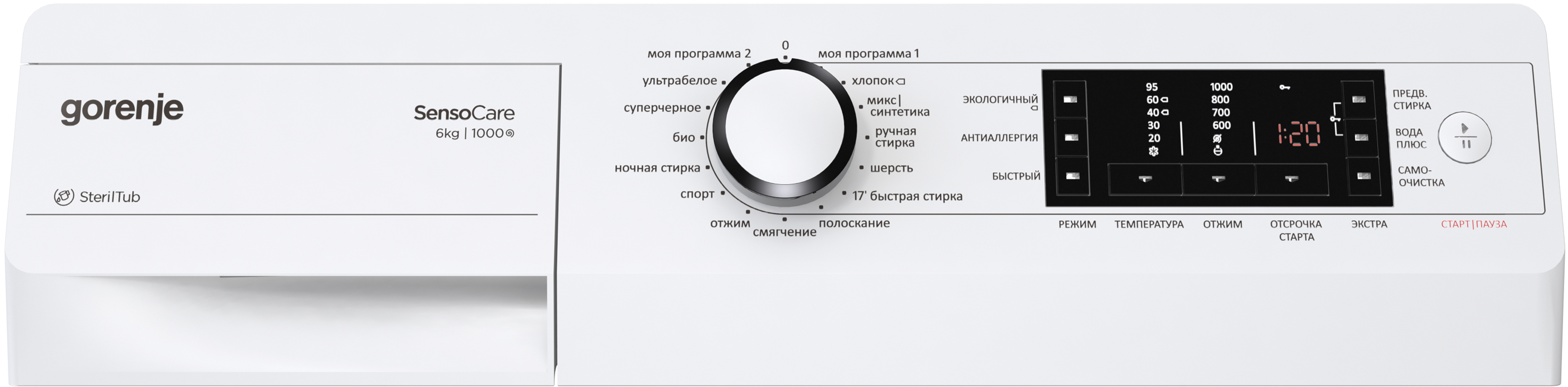Узкая стиральная машина Gorenje W 65Z03/S preview 2
