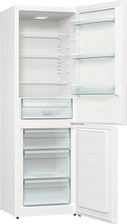 Отдельностоящий двухкамерный холодильник Gorenje RK6191EW4 у официального  дилера в Москве по цене 39720 руб. с официальной гарантией производителя,  смотрите инструкции и отзывы на холодильник Горенье RK6191EW4