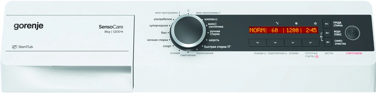 Полногабаритная стиральная машина Gorenje W 8624H preview 2