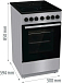Купить Электрическая плита Gorenje GEC5B60SG  preview 7
