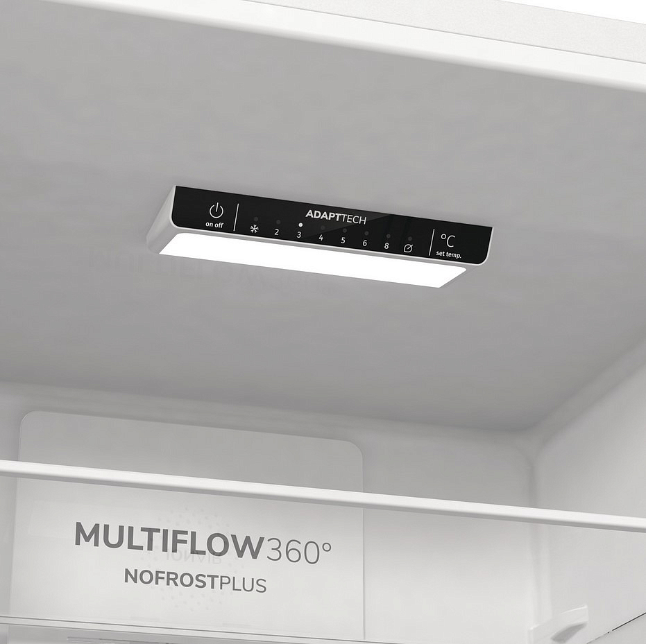 Отдельностоящий двухкамерный холодильник Gorenje NRK6201EW4 preview 6