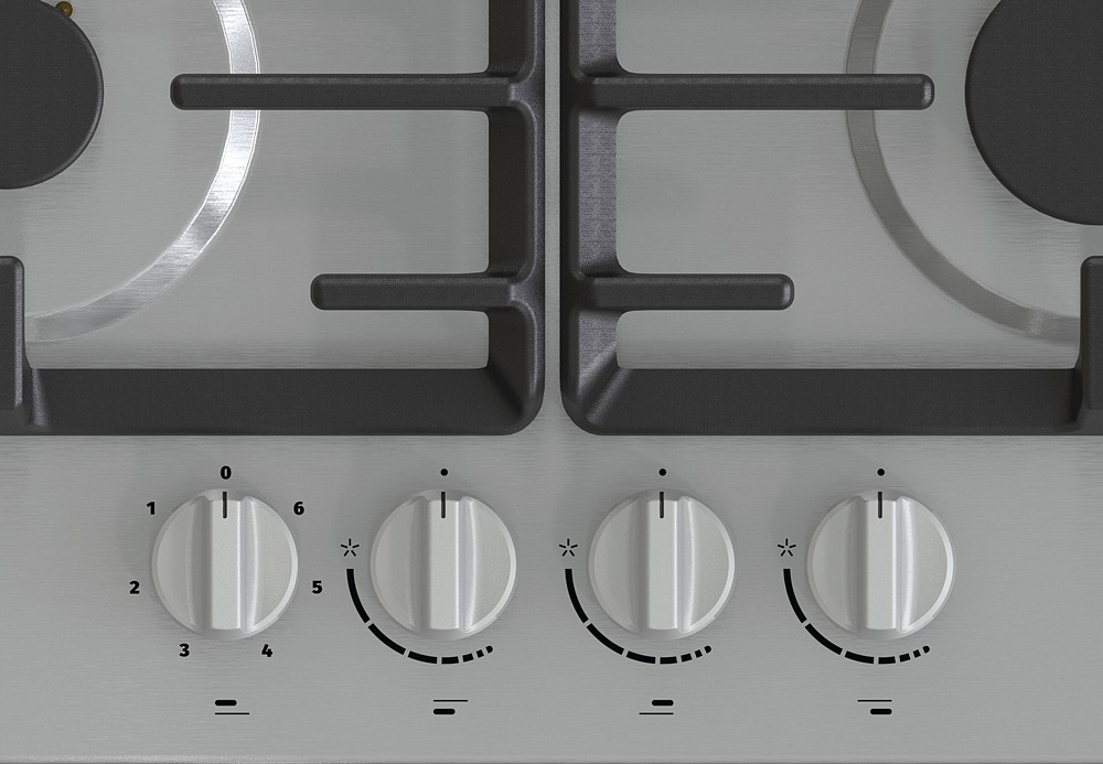 Независимая комбинированная варочная панель Gorenje GE681X preview 2