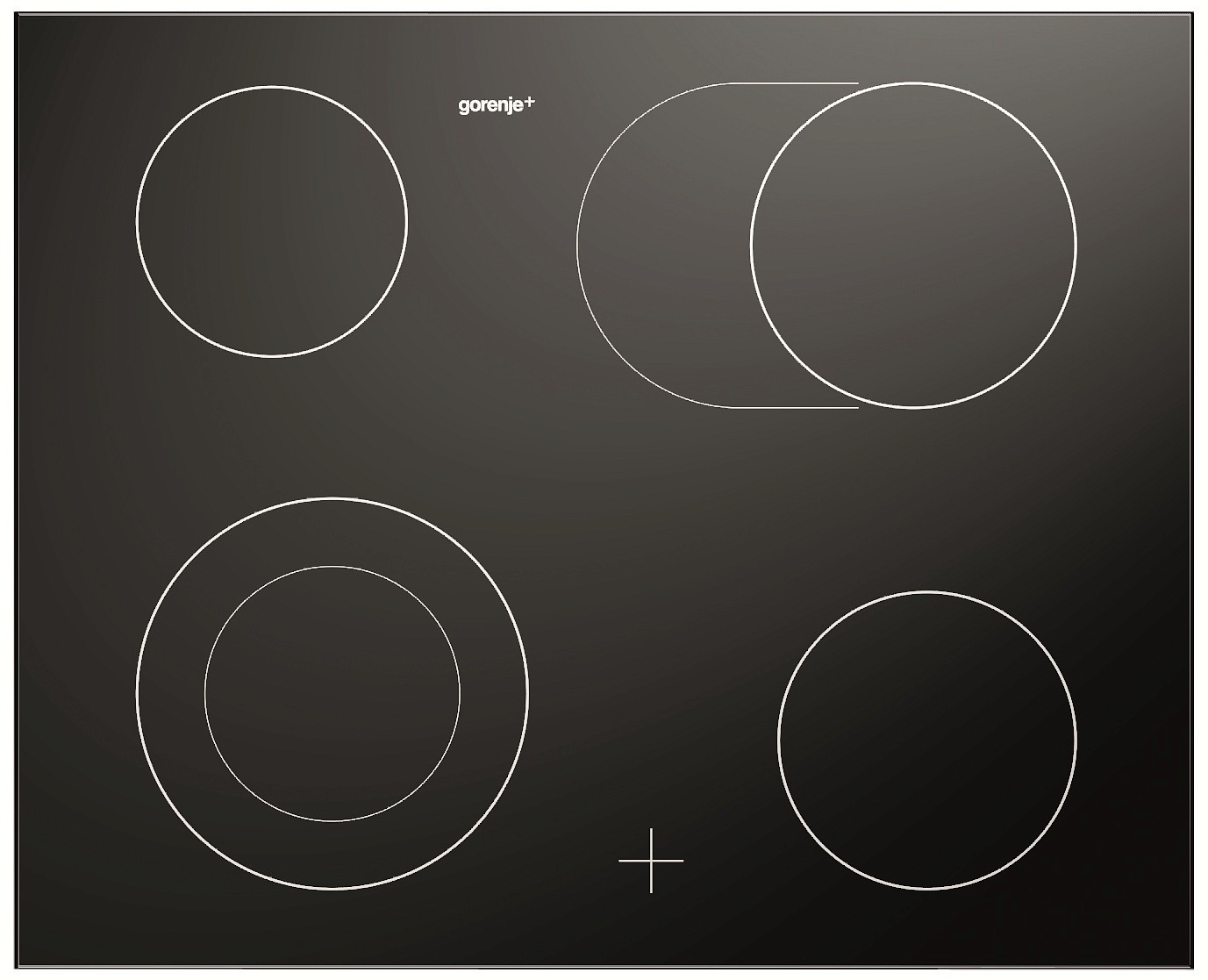 Зависимая электрическая варочная панель Gorenje Plus GHD64B preview 1