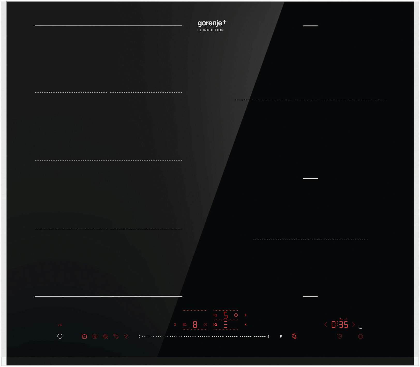 Независимая индукционная варочная панель Gorenje Plus GIS645X preview 2