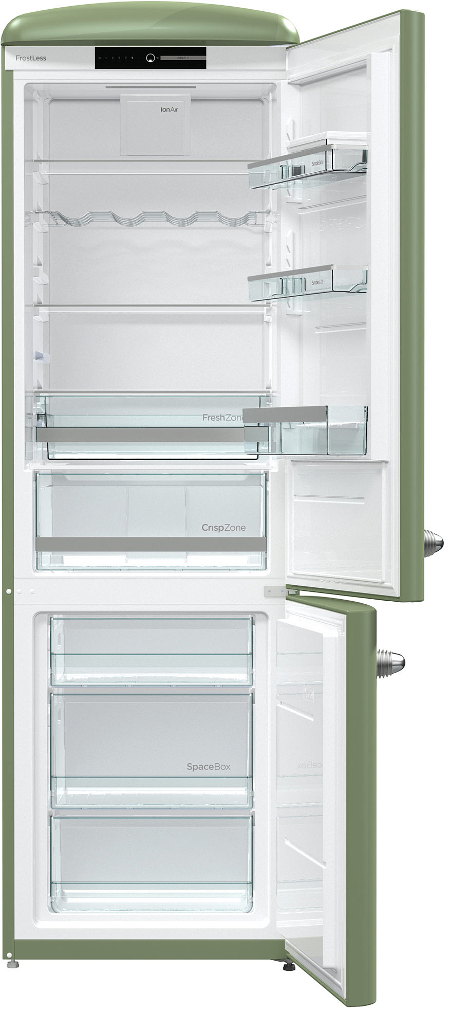 Отдельностоящий двухкамерный холодильник Gorenje ORK192OL preview 4