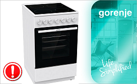 Ошибки плит Gorenje