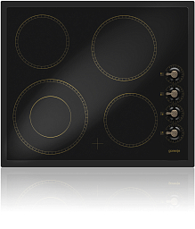Независимая электрическая варочная панель Gorenje ECK 63 CLB
