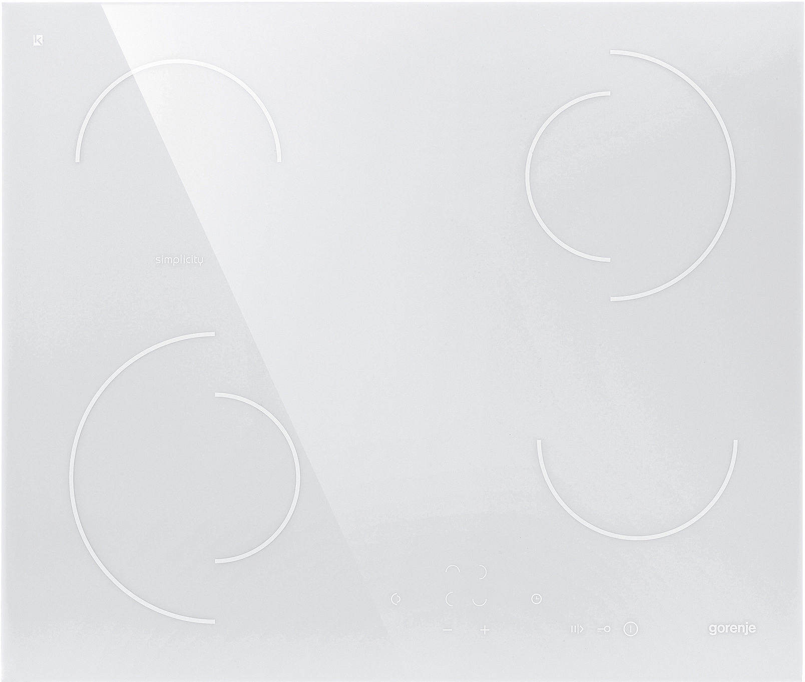 Независимая электрическая варочная панель Gorenje ECT 6 SY2W preview 1