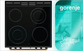 Как включить духовку в электрической плите Gorenje