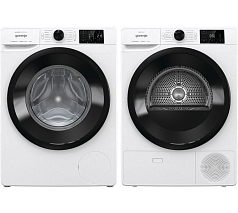 Комплект Gorenje (WNEI84BS, DNE72/GN)
