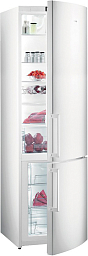 Отдельностоящий двухкамерный холодильник Gorenje NRK 6200 KW