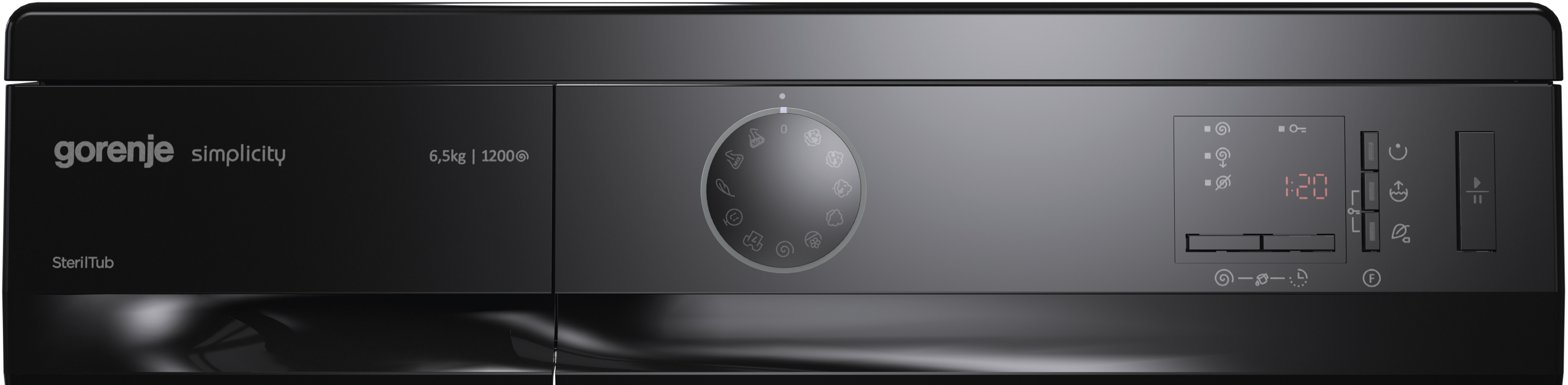 Узкая стиральная машина Gorenje WS 62SY2B preview 2