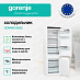 Купить Встраиваемый двухкамерный холодильник Gorenje GDNRK5182A2  preview 2