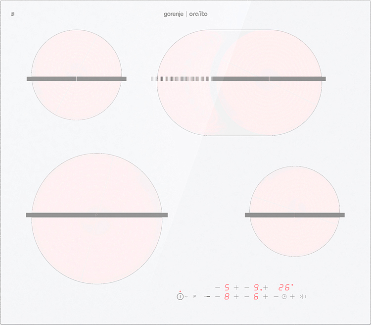 Независимая электрическая варочная панель Gorenje ECT648ORAW preview 3