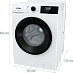 Купить Стиральная машина Gorenje W1NHPI72SCSIRV  preview 4