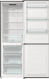 Отдельностоящий двухкамерный холодильник Gorenje NRKE62XL