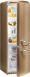 Отдельностоящий двухкамерный холодильник Gorenje RK 60359 OCO