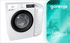 Стиральные машины Gorenje с баком для воды — удобство и экономия