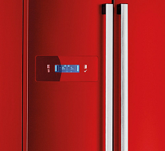 Отдельностоящий двухкамерный холодильник Gorenje NRS 85728 RD