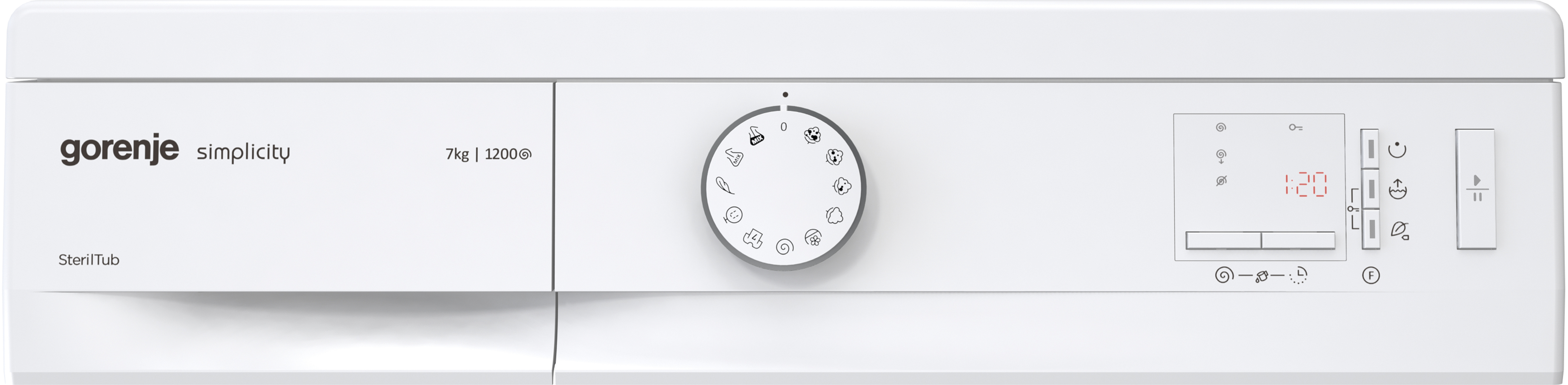 Полногабаритная стиральная машина Gorenje WA 72SY2W preview 2