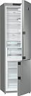 Отдельностоящий двухкамерный холодильник Gorenje NRK 61 JSY2X2