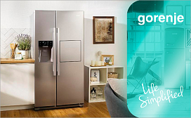 Рейтинг холодильников Side-by-Side Gorenje в 2026 году