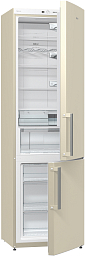 Отдельностоящий двухкамерный холодильник Gorenje NRK 6201 GHC