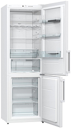 Отдельностоящий двухкамерный холодильник Gorenje NRK 6191 GHW