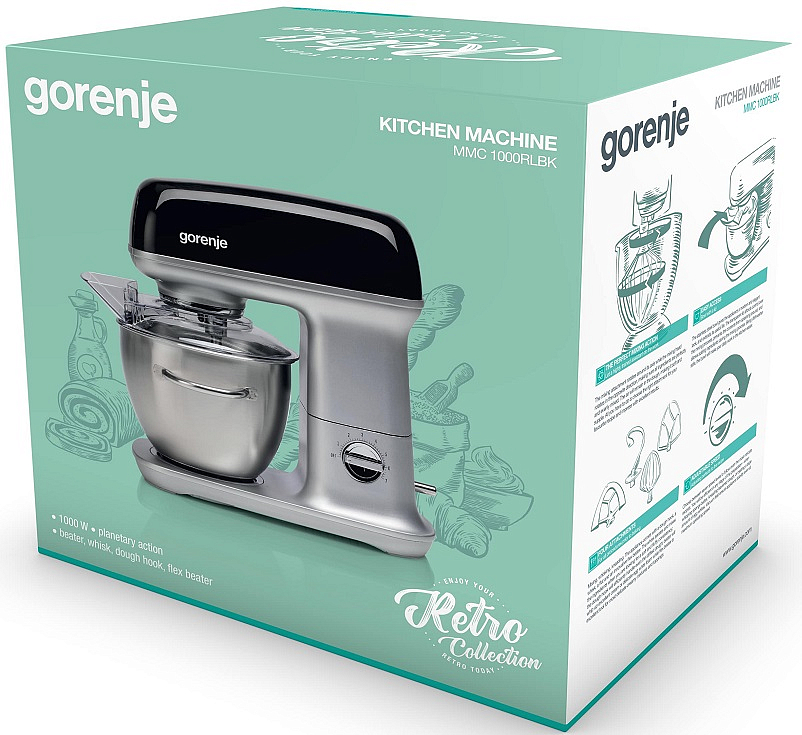 Кухонная машина Gorenje MMC1000RLBK preview 4