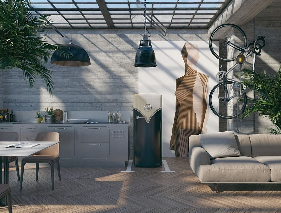 Отдельностоящий однокамерный холодильник Gorenje OBRB153BK preview 12