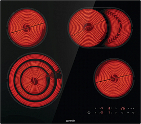 Независимая стеклокерамическая варочная панель Gorenje ECT646BSCE