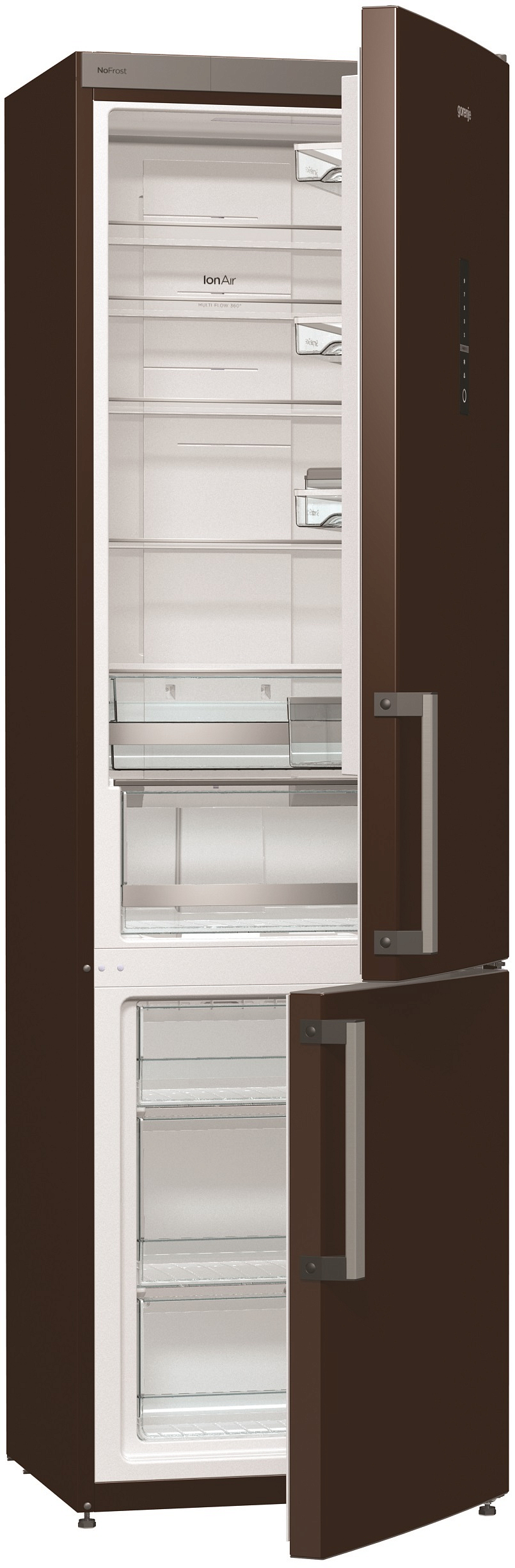 Отдельностоящий двухкамерный холодильник Gorenje NRK 6201 MCH preview 1