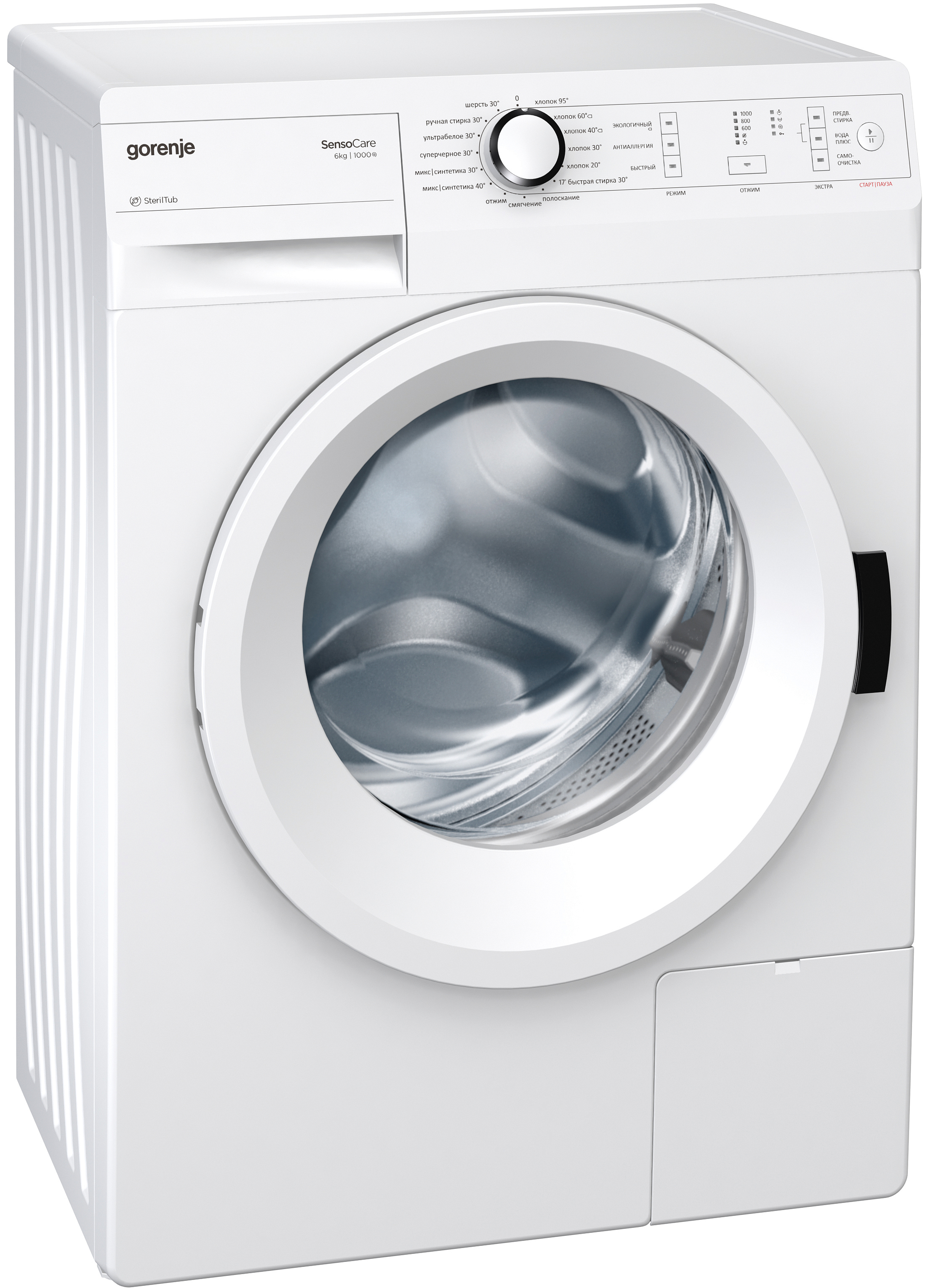 Узкая стиральная машина Gorenje W 62FZ02/S preview 1