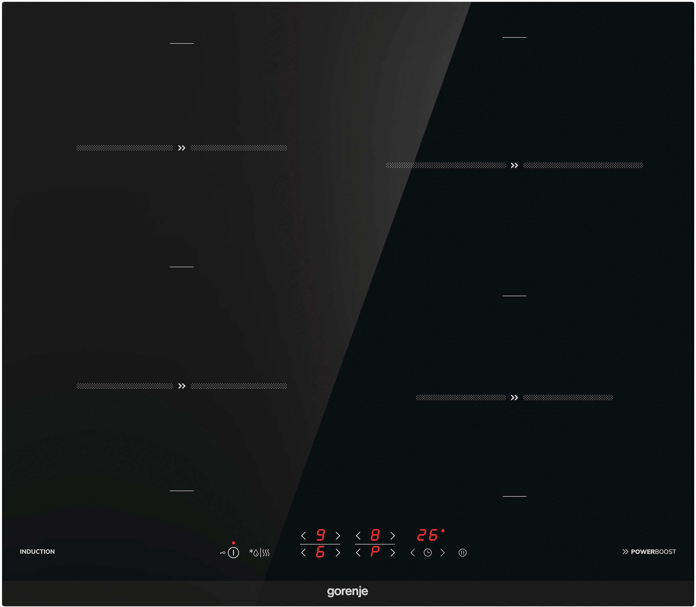Независимая индукционная варочная панель Gorenje IT641BCSC preview 3