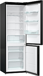 Отдельностоящий двухкамерный холодильник Gorenje NRK6192CBK4