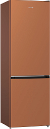 Отдельностоящий двухкамерный холодильник Gorenje NRK6192CCR4