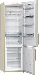 Отдельностоящий двухкамерный холодильник Gorenje NRK 6201 GHC