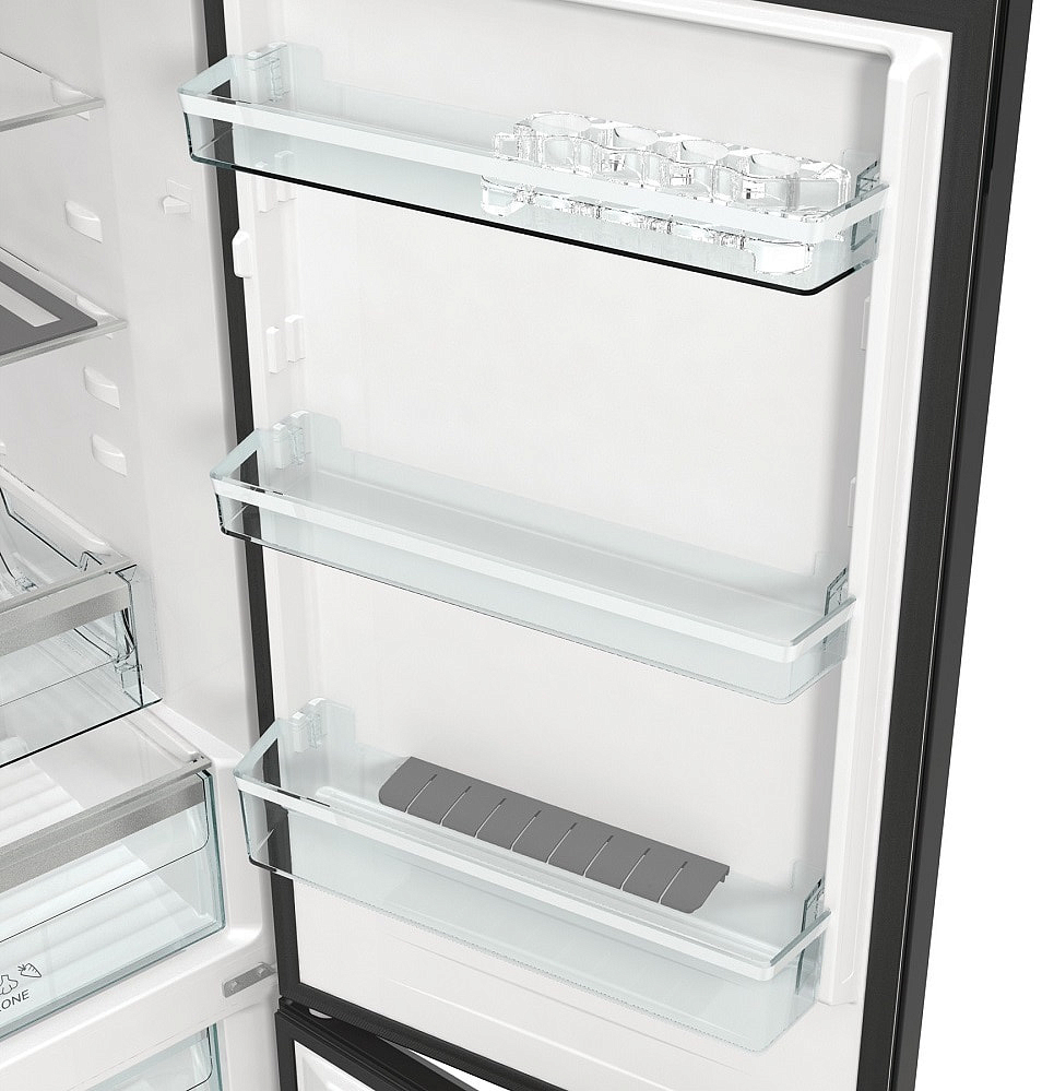 Отдельностоящий двухкамерный холодильник Gorenje RK6191SYBK preview 11