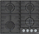 Независимая газовая варочная панель Gorenje G640ZMB