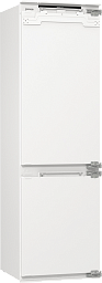 Встраиваемый двухкамерный холодильник Gorenje NRKI517E82WF