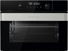 Компактная духовка с функцией пароварки Gorenje BCS547ORAB